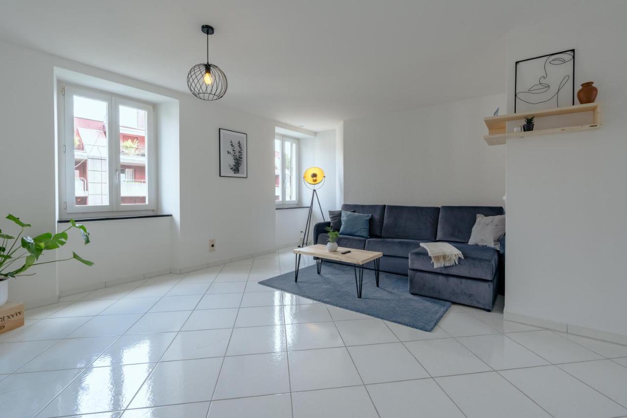 Apartment In The City Center With Free Parking Biel Eksteriør bilde