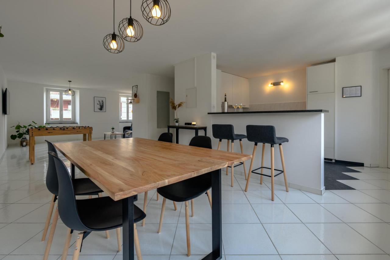 Apartment In The City Center With Free Parking Biel Eksteriør bilde